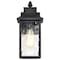 Nuvo Austen Outdoor Small Wall Lantern 1 Light Matte Black Finish 60/5997 - alternate 2